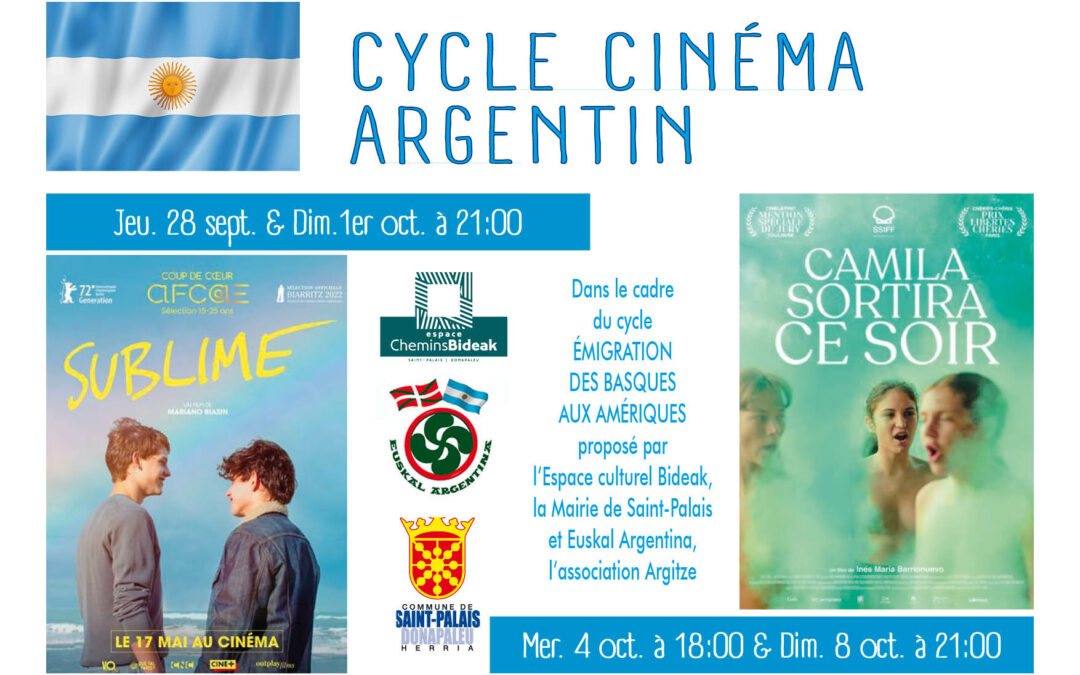 Cycle cinéma argentin au Saint-Louis à Saint-Palais